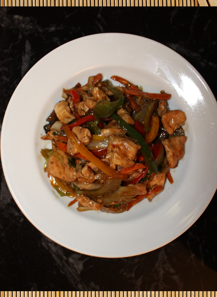 asian chicken stirfry