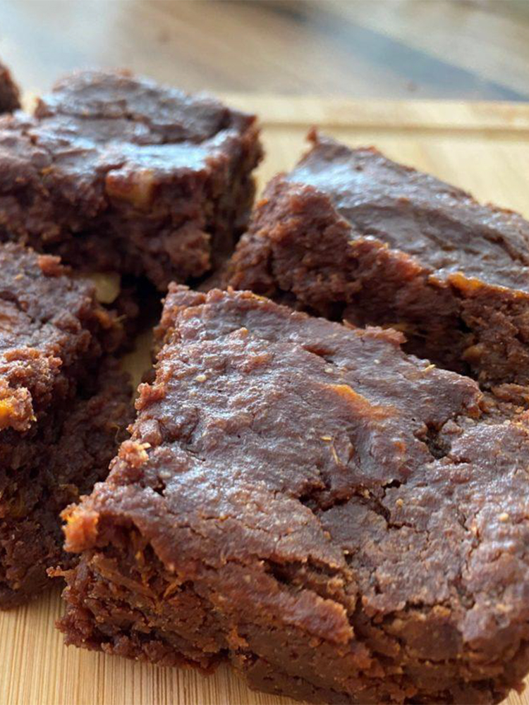 Sweet Potato Brownie - no bake