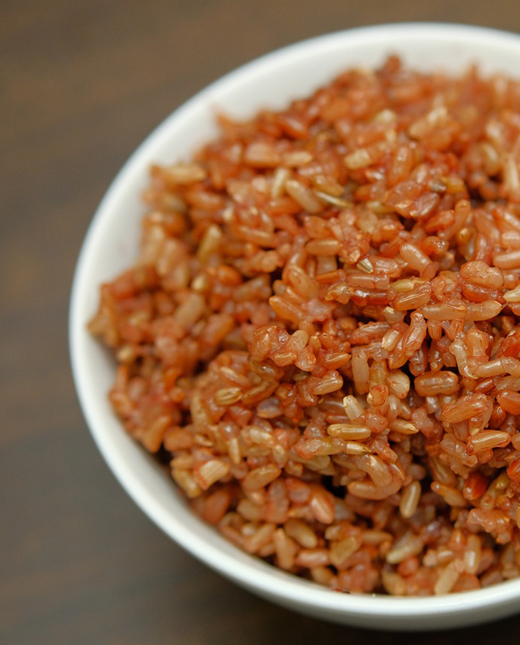 brown rice pressure cooked